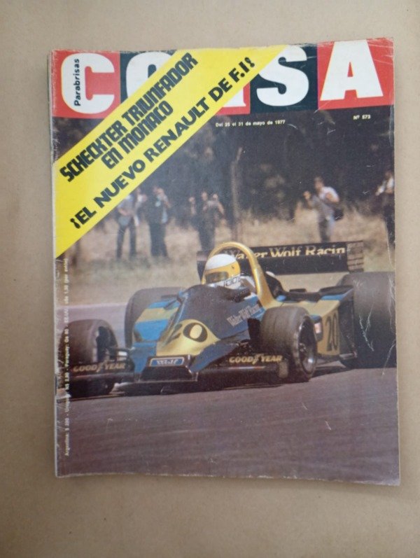 Producto - Corsa #573 - Scheckter F1 Renault - Abril Mayo 1977