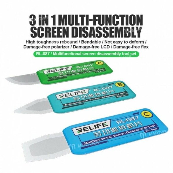 Producto - Scraper set plastic RL-087