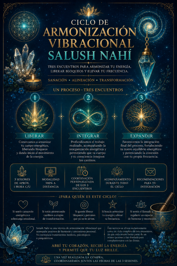 Producto - Ciclo de Armonización Vibracional Salush Nahí - 0