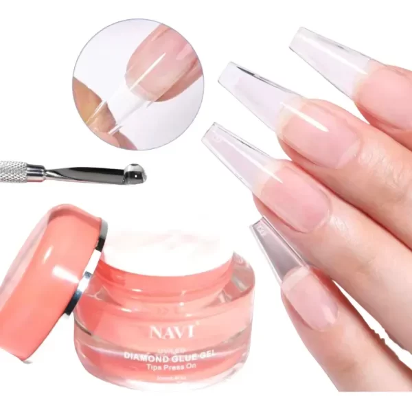 Producto - Navi Diamond Gel Glue - Pegamento Para Tips 15ml Press On