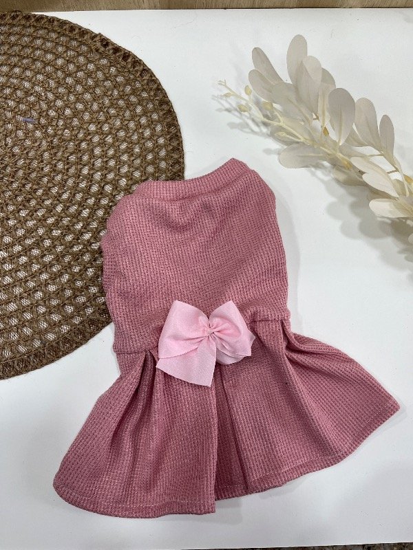 Producto - Vestido Waffle Rosa - 0