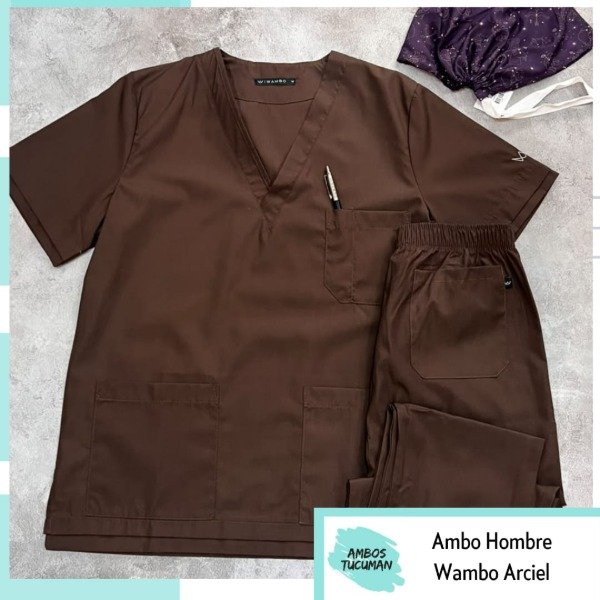 Producto - Ambo Wambo Polo Arciel (Marrón Liso)