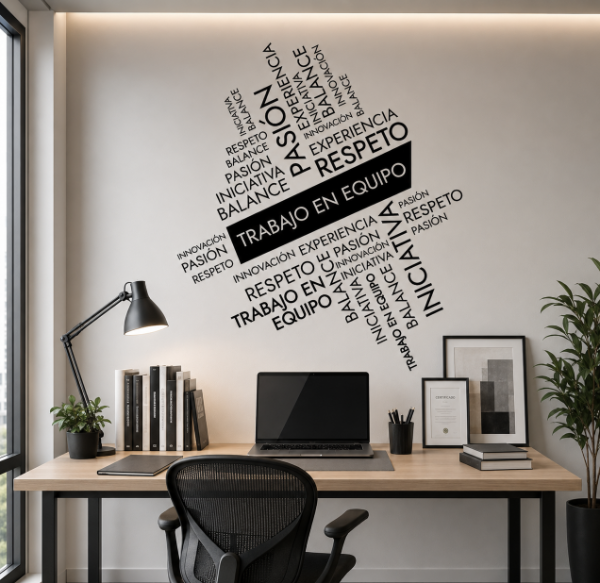 Producto - Vinilo Oficina EQUIPO