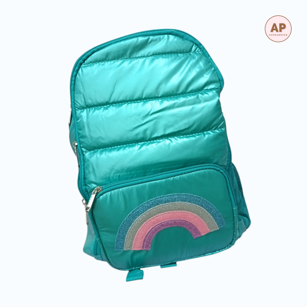Producto - MOCHILA PUFFER ARCO IRIS