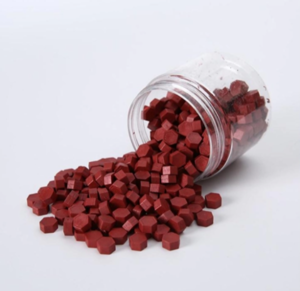 Producto - Lacre en perlas 20 gr. Bordeaux