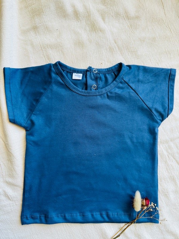 Producto - Remera Basic Azul Aero