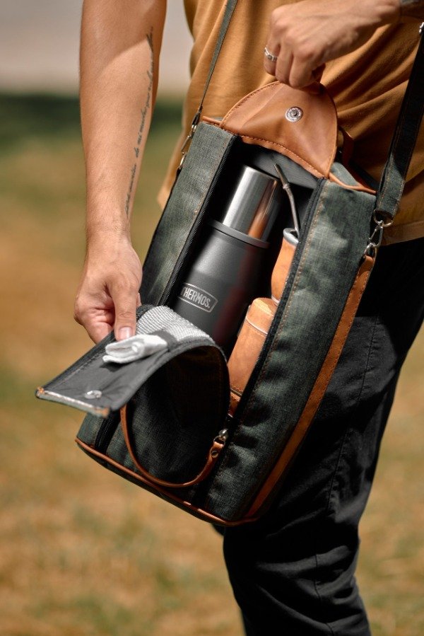 Producto - BOLSO DOBLE CIERRE CORDURA VERDE FULL