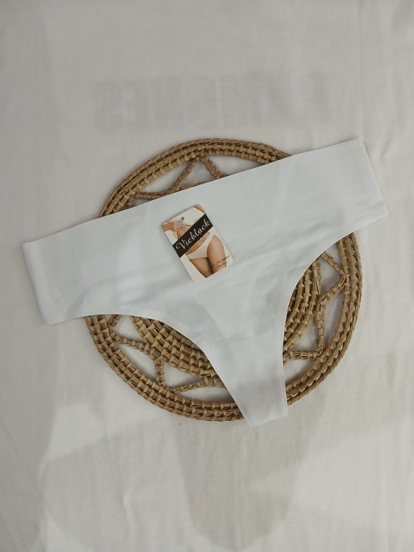 Producto - Colaless cintura alta segunda piel blanca T.XXL