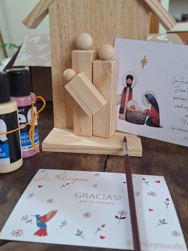 Producto - Caja Navideña para niños pesebre - 0