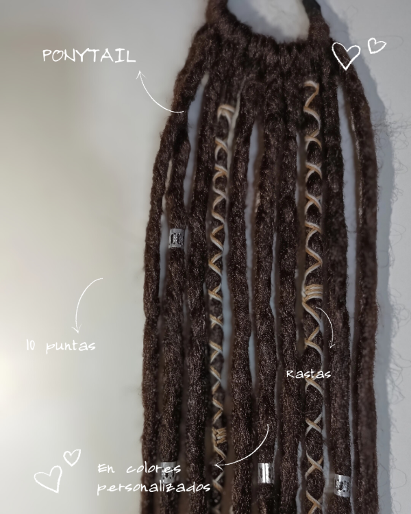 Producto - PONYTAILS DE RASTAS