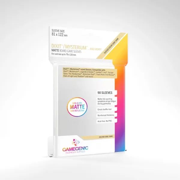 Producto - Gamegenic - Sleeves Dixit/Mysterium Matte