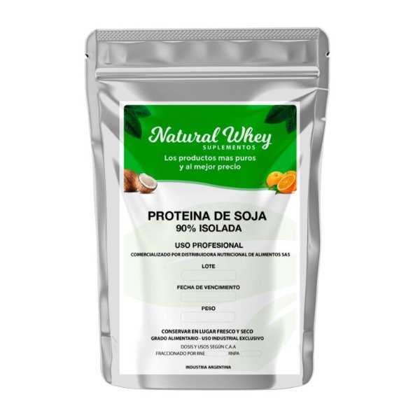 Producto - Proteina de Soja Isolada 1Kg Natural Whey