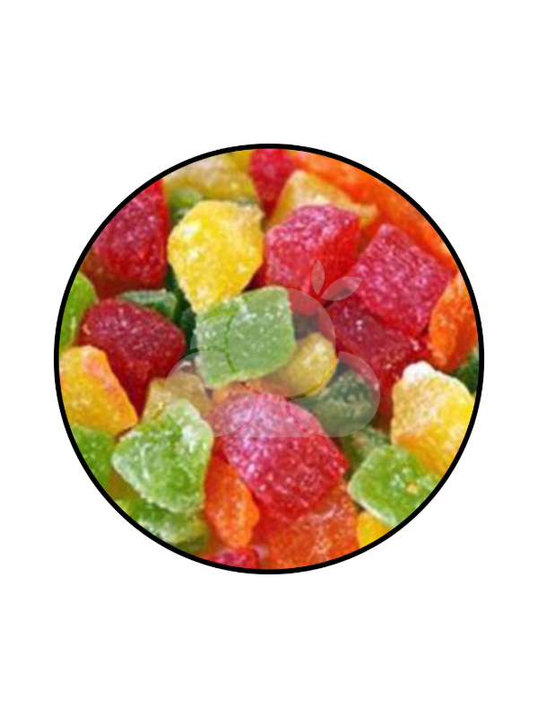 Producto - Ananá en Cubos Multicolor (x 150gr.)