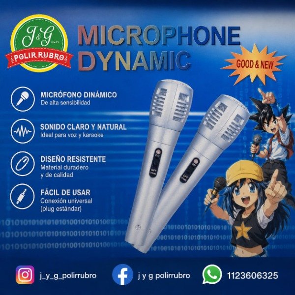 Producto - MICROFONO DYNAMIC