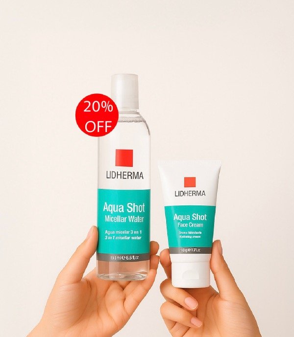 Producto - Face cream y Micellar Water - Lidherma