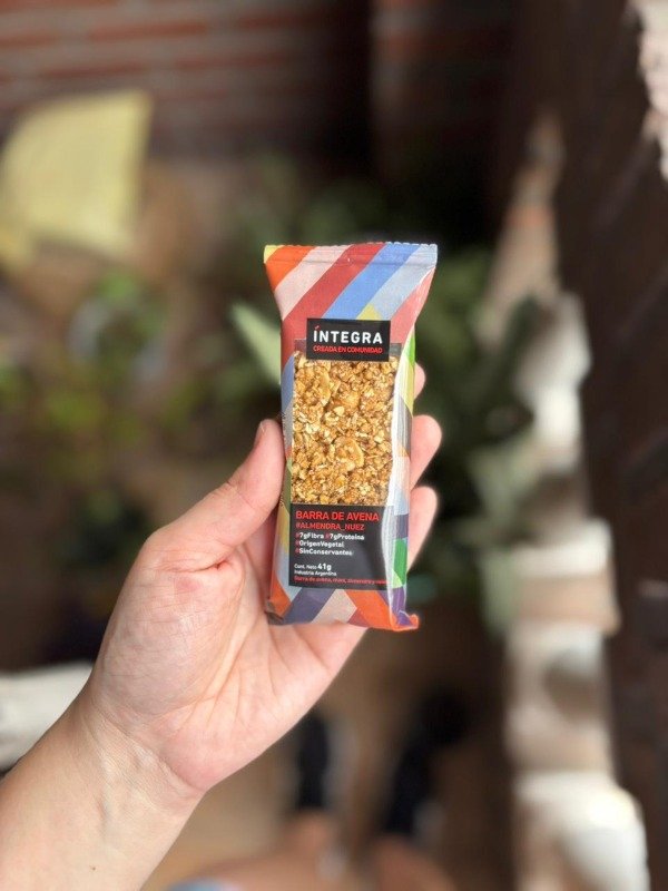Producto - Barrita de avena, almendra y nuez- INTEGRA X 41 GR