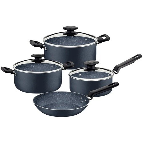 Producto - Batería de cocina 7 piezas aluminio Tramontina Linz 27899/423