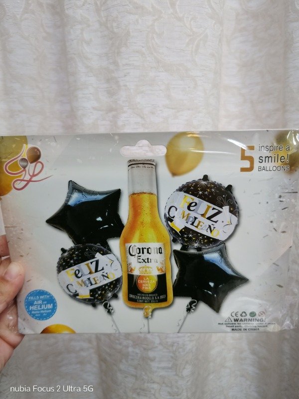 Producto - Set x 5 botella corona