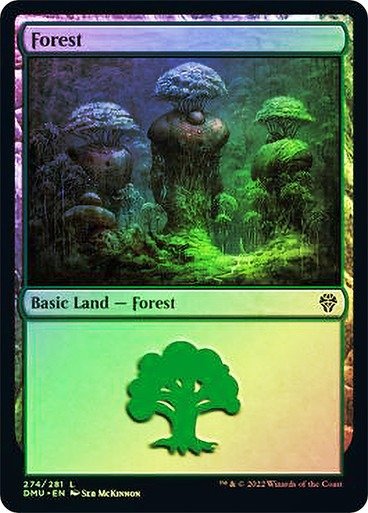 Producto - Forest 274 Foil  Dominaria United