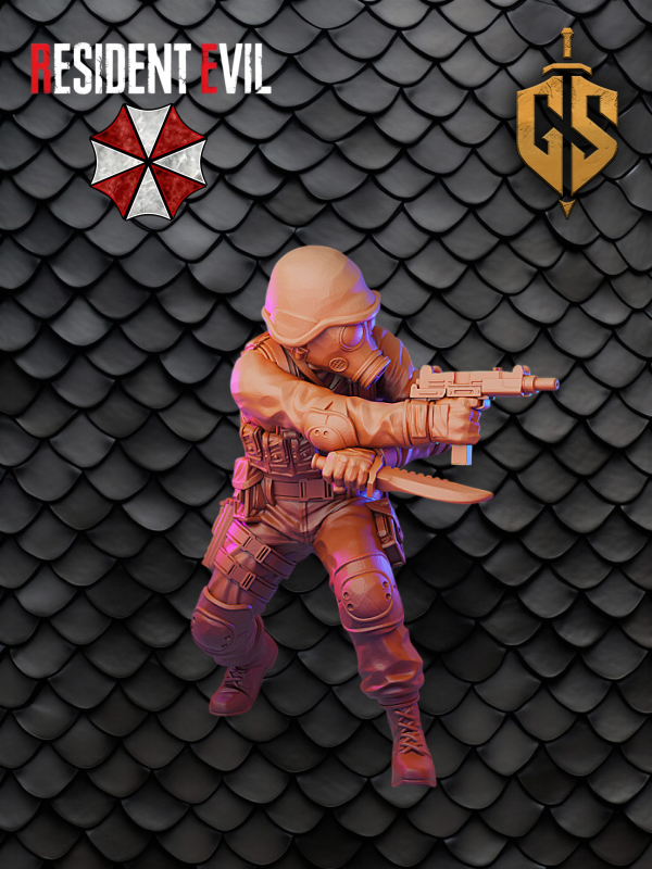 Producto - Agente Hunk 30mm - Resident Evil