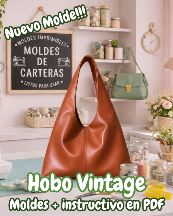 Producto - HOBO VINTAGE - MOLDERÍA + PASO A PASO PDF