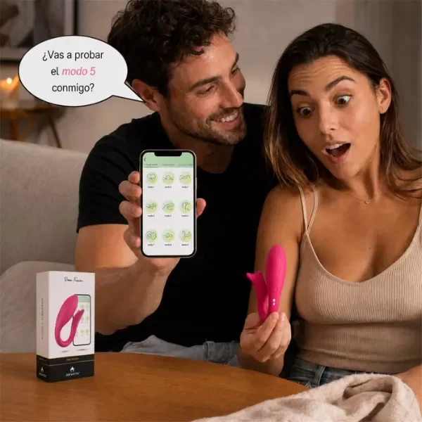 Producto - Couple Vibrator - App Rose Fusion - 4