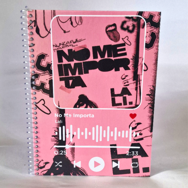Producto - Cuaderno Lali No Me Importa