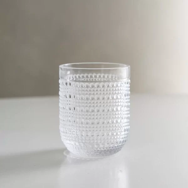Producto - Vaso bajo mod. Dots transparente