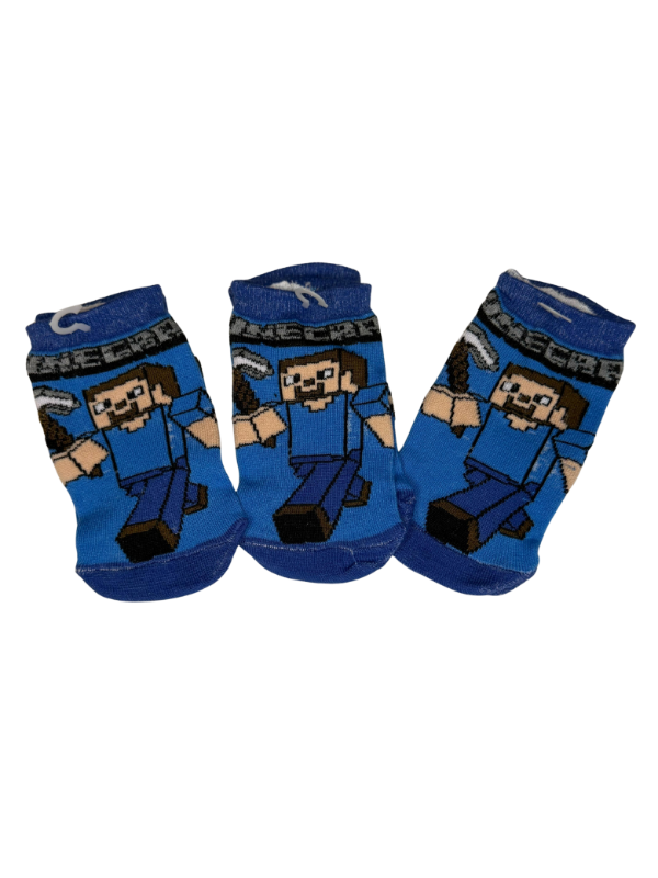 Producto - Par Soquetes Baby Minecraft