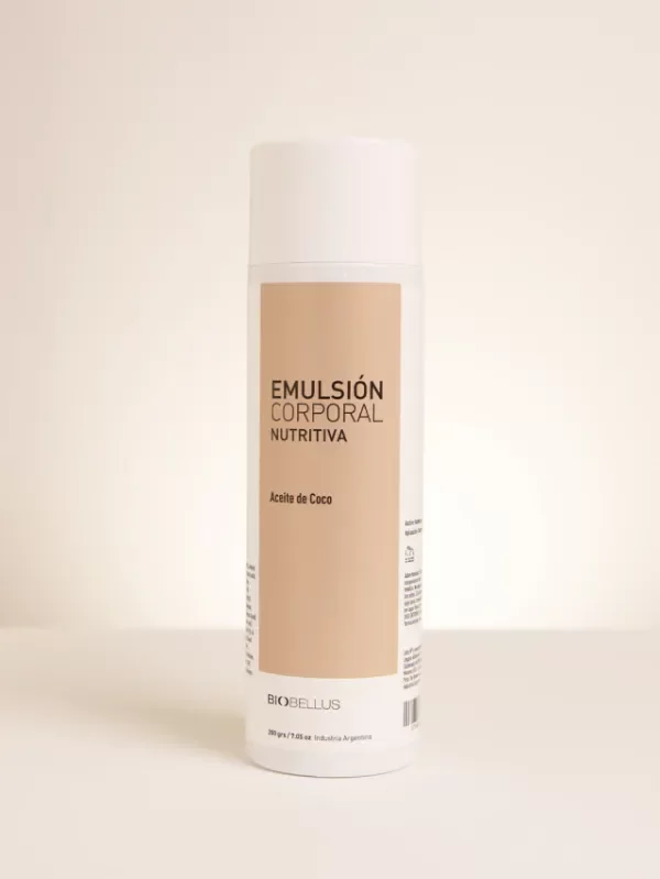 Producto - Emulsión corporal nutritiva con aceite de coco 200Ml