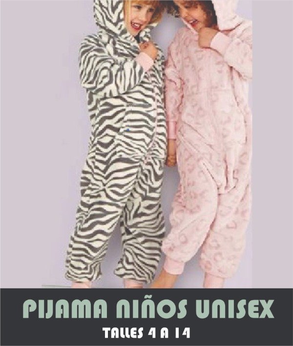 Producto - MOLDES PIJAMA ENTERO NIÑOS UNISEX