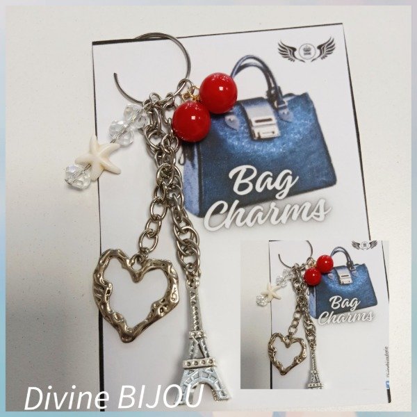 Producto - Bags charms corazón