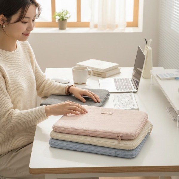 Producto - FUNDA PORTA NOTEBOOK 14" ACOLCHONADA 35X26CM - 1