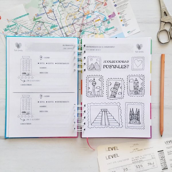 Diario de viaje a viajar mi amor - Belu Sanchis Arte