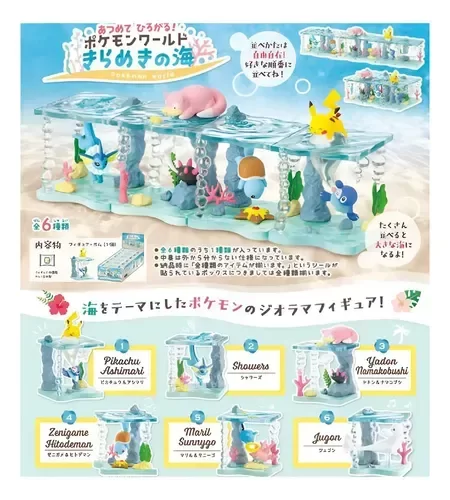 Producto - Gashapon Misterioro Pokemon Tipo Agua - pokemon