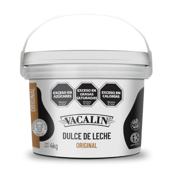 Producto - Dulce de leche Familiar Vacalin x 4 kg