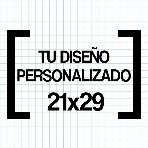 Producto - Vinilo de corte 21x29 cm personalizado