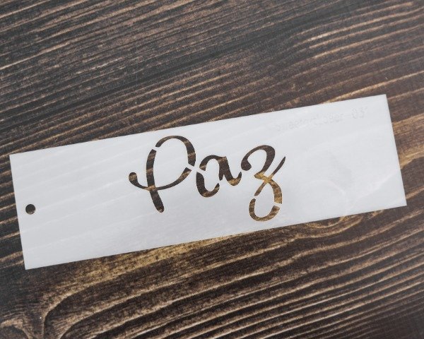 Producto - STENCIL A - PAZ