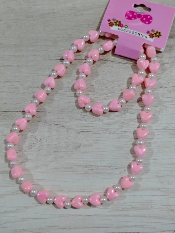 Producto - Set de pulsera y cadenita de perla 2