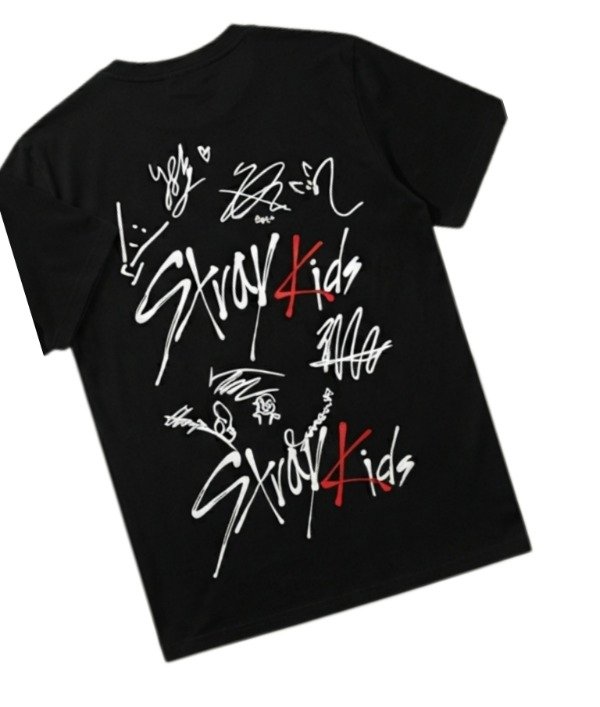 Producto - REMERA MANGA CORTA INFANTIL STRAY KIDS KPOP - 1