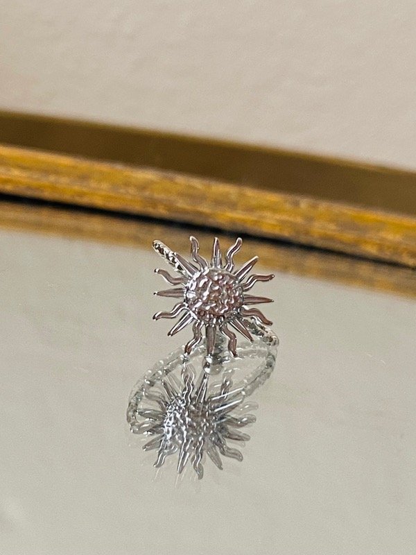 Producto - Anillo Ámbar Silver/ Waterproof