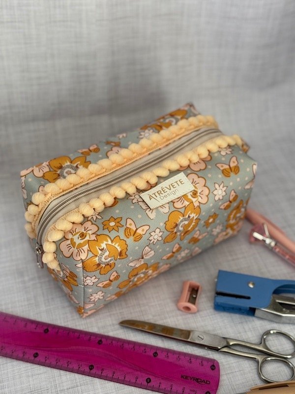 Producto - Cartu cubo - flor crema