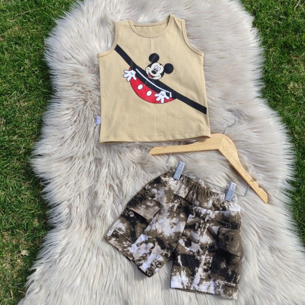 Producto - LINEA GIANCHU Conjunto short y musculosa