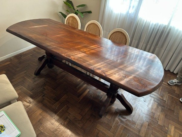 Producto - MESA DE ALGARROBO GRANDE TIPO CAMPO 235x87 #12091