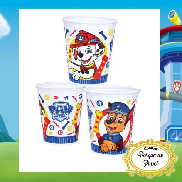 Producto - Vasos Paw Patrol (x10 unidades)