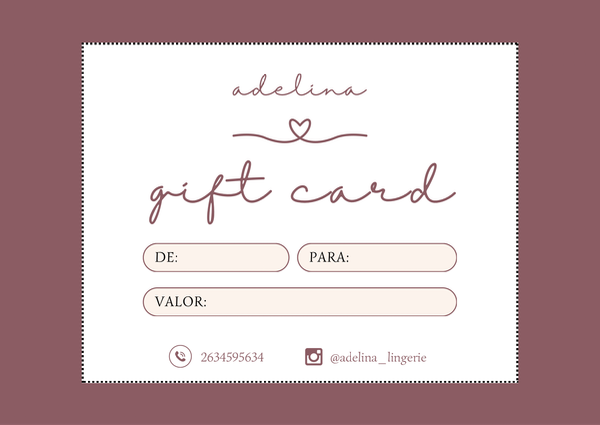 Producto - GIFT CARD - elegir monto