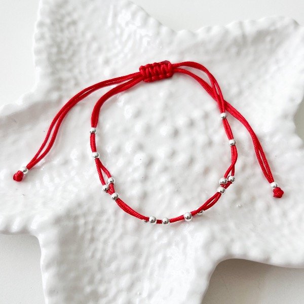 Producto - Pulsera Roja Doble Importada