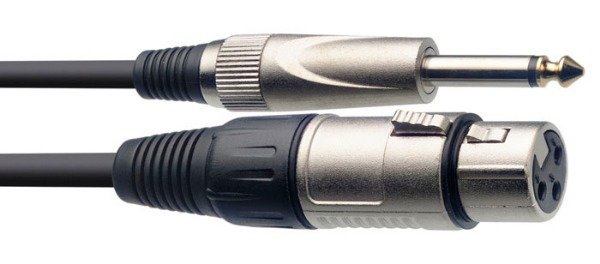 Producto - STAGG CABLE CANON-PLUG 6 mts