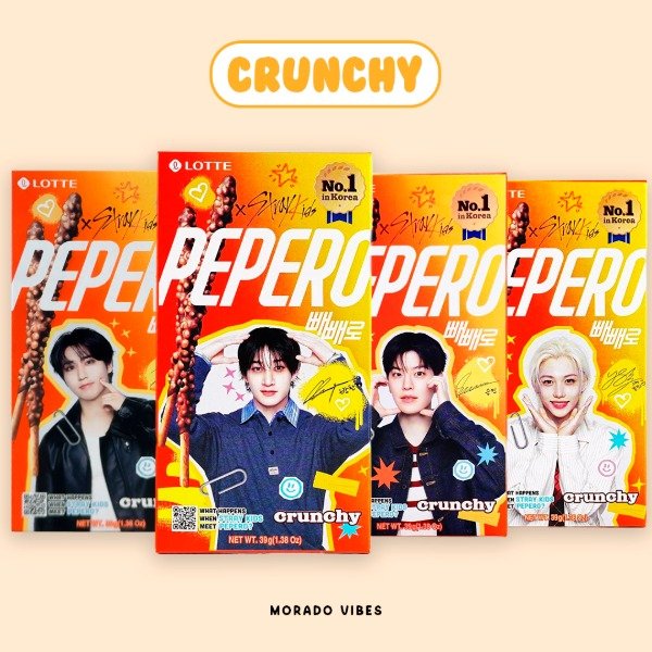 Producto - STRAY KIDS x PEPERO CRUNCHY