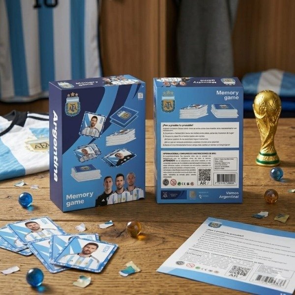 Producto - Juego de Memoria Selección Argentina